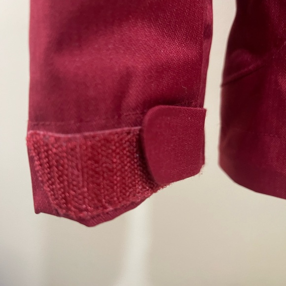 Patagonia RUBICON RED BURGUNDY RECCO H2NO Women's Crimson Ski Jacket sizeS - Picture 6 of 16